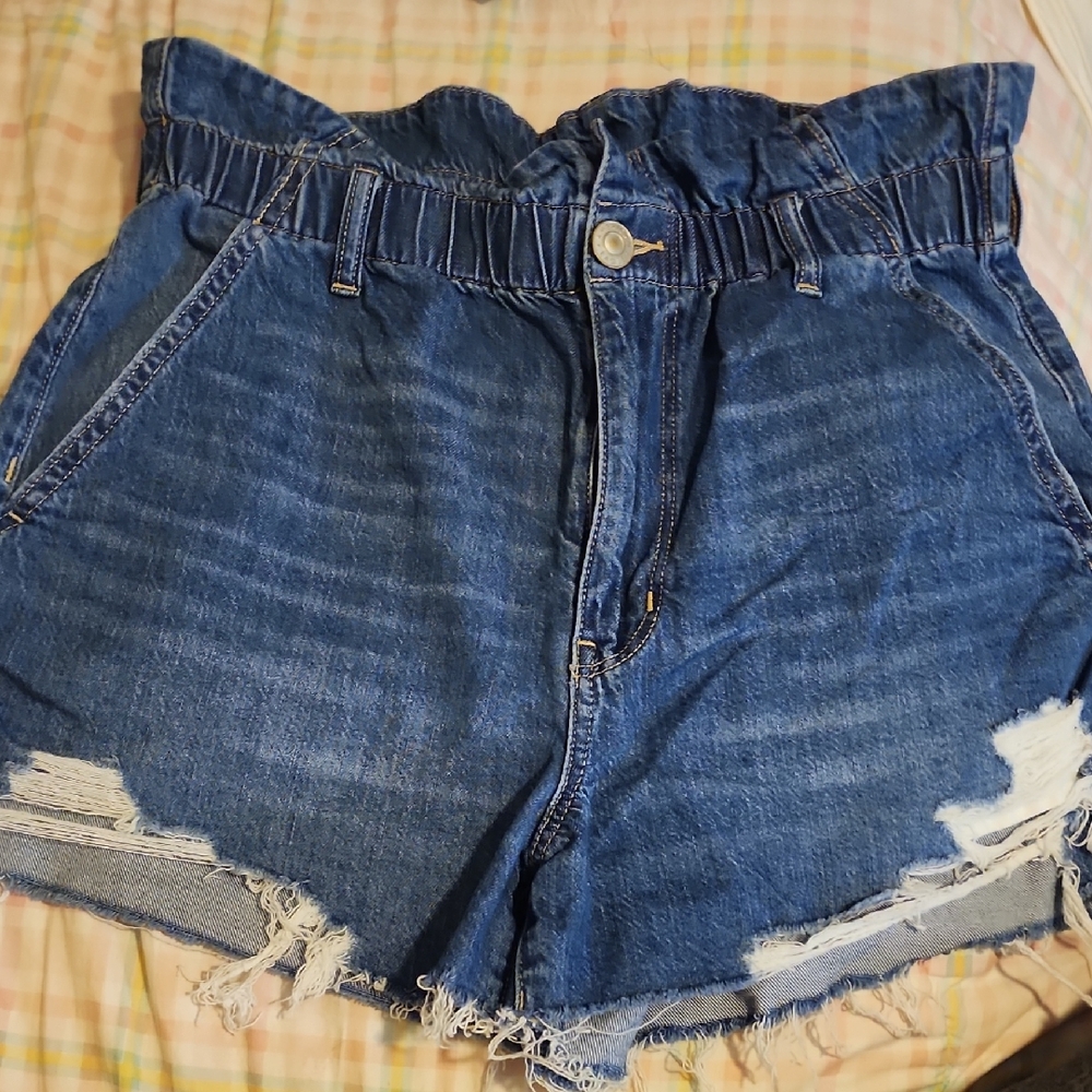 American Eagle Outfitters Dark Blue Jean Shorts